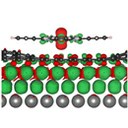 FERROMAGNETIC AND ANTIFERROMAGNETIC COUPLING OF SPIN MOLECULAR INTERFACES WITH HIGH THERMAL STABILITY